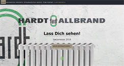 Desktop Screenshot of hardt-allbrand.com